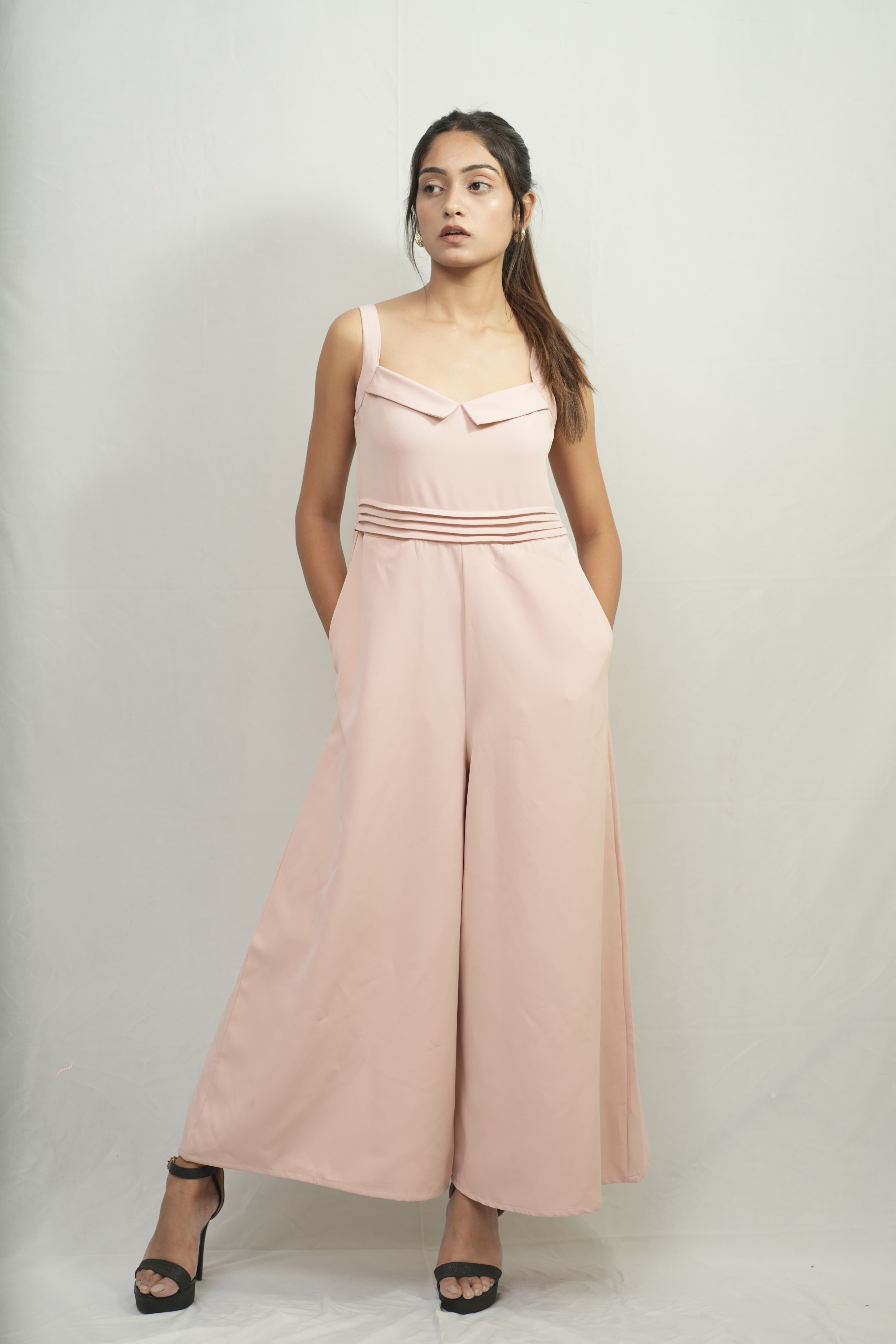 Eva Front Lapel Jumpsuit